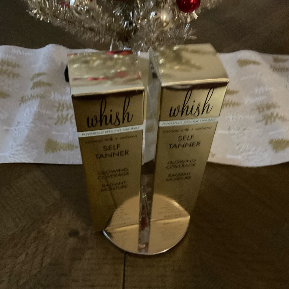 Set of 2Whish Self Tanner with Radiant Moisture, Coconut Verbena scent
